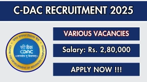 C-DAC Recruitment 2025 - Apply Online for 03 Program Coordinator, Quality Assurance Manager Posts C-DAC Recruitment 2025 - Apply Online for 03 Program Coordinator, Quality Assurance Manager Posts