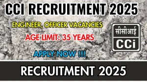 CCI Recruitment 2025 - Apply Online for 29 Engineer, Officer Posts CCI Recruitment 2025 - Apply Online for 29 Engineer, Officer Posts