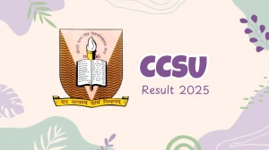 CCSU Result 2025 Released at ccsuniversityweb.in Direct Link to Download 1st Sem Result