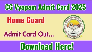 CG Home Guard Admit Card 2025 Out vyapamcg.cgstate.gov.in Get Direct Link Here CG Home Guard Admit Card 2025 Out vyapamcg.cgstate.gov.in Get Direct Link Here