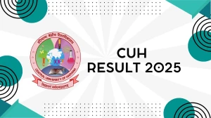 CUH Result 2025 Released at cuh.ac.in Direct Link to Download 1st and 5th Semester Result