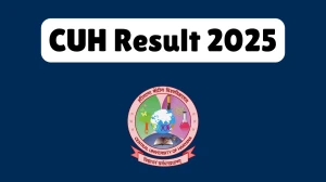 CUH Result 2025 Released at cuh.ac.in Direct Link to Download 4th Semester Result