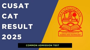 CUSAT CAT Result 2025 Out at admissions.cusat.ac.in How to check Results Here