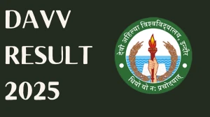 DAVV Result 2025 Released at dauniv.ac.in Direct Link to Download 1st, 3rd, 5th and 7th Semester Result