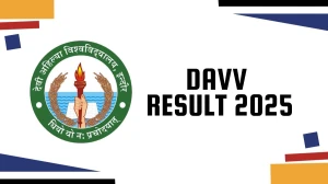 DAVV Result 2025 Released at dauniv.ac.in Direct Link to Download 2nd Sem Result DAVV Result 2025 Released at dauniv.ac.in Direct Link to Download 2nd Sem Result