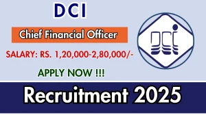DCI Chief Financial Officer Recruitment 2025 - Apply Online DCI Chief Financial Officer Recruitment 2025 - Apply Online