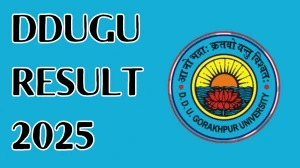DDUGU Result 2025 Released at erp.ddugu.ac.in Direct Link to Download 9th and 10th Semester Result