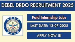 DEBEL DRDO Paid Internship Recruitment 2025 - Apply Offline DEBEL DRDO Paid Internship Recruitment 2025 - Apply Offline