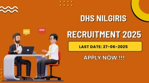 DHS Nilgiris Recruitment 2025 - Apply Offline for 21 MO, Data Manager and More Posts