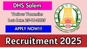 DHS Salem Recruitment 2025 - Apply Offline for 03 Social Worker, Occupational Therapist and Other Posts