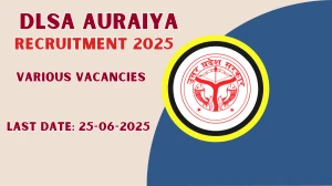 DLSA Auraiya Recruitment 2025 - Apply Offline for 03 Peon, Presenter and Other Posts