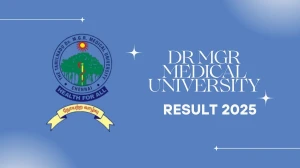 Dr MGR Medical University Result 2025 Released at tnmgrmuexam.ac.in Direct Link to Download UG and PG Course Result