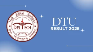 DTU Result 2025 Released at dtu.ac.in Direct Link to Download PG Course Result