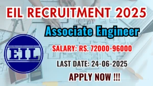 EIL Associate Engineer Recruitment 2025 - Apply Online for 56 Posts EIL Associate Engineer Recruitment 2025 - Apply Online for 56 Posts