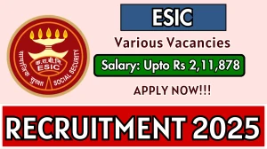ESIC Recruitment 2025 - Apply Offline for 66 Teaching Faculty and Senior Resident Posts ESIC Recruitment 2025 - Apply Offline for 66 Teaching Faculty and Senior Resident Posts