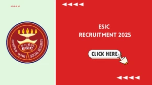 ESIC Specialists Recruitment 2025 – Walk in for 07 Posts ESIC Specialists Recruitment 2025 – Walk in for 07 Posts