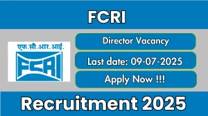 FCRI Director Recruitment 2025 - Apply Offline