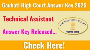 Gauhati High Court Technical Assistant Answer Key 2025 Released: Download the answer key at ghconline.gov.in. Gauhati High Court Technical Assistant Answer Key 2025 Released: Download the answer key at ghconline.gov.in.