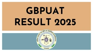GBPUAT Result 2025 Released at gbpuat.org.in Direct Link to Download UG, PG, MCA, Diploma and PhD Result