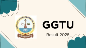 GGTU Result 2025 Released at ggtuexam.com Direct Link to Download 8th Semester Result