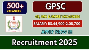 GPSC Recruitment 2025 - Apply Online for 515 Assistant Engineer, Medical Officer and More Posts GPSC Recruitment 2025 - Apply Online for 515 Assistant Engineer, Medical Officer and More Posts