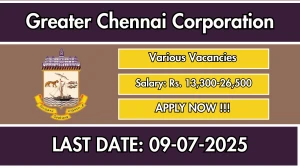 Greater Chennai Corporation Recruitment 2025 - Apply Offline for 46 Accountant, Lab Technician and More Posts Greater Chennai Corporation Recruitment 2025 - Apply Offline for 46 Accountant, Lab Technician and More Posts
