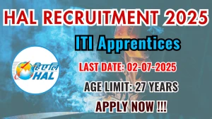 HAL ITI Apprentices Recruitment 2025 - Apply Online HAL ITI Apprentices Recruitment 2025 - Apply Online