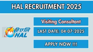 HAL Visiting Consultant Recruitment 2025 - Apply Offline HAL Visiting Consultant Recruitment 2025 - Apply Offline