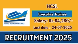 HCSL Executive Trainee Recruitment 2025 - Apply Online