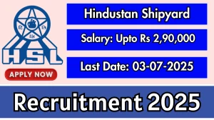 Hindustan Shipyard Director Recruitment 2025 - Apply Online