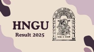 HNGU Result 2025 Released at ngu.ac.in Direct Link to Download 1st Sem Result