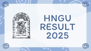 HNGU Result 2025 Released at ngu.ac.in Direct Link to Download 2nd, 4th and 6th Semester Result