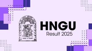 HNGU Result 2025 Released at ngu.ac.in Direct Link to Download 2nd, 6th Sem Result