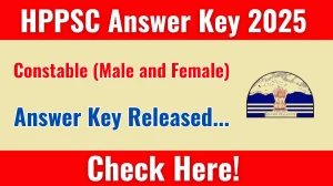 HP Police Constable (Male and Female) Answer Key 2025 Released: Download the answer key at hppsc.hp.gov.in. HP Police Constable (Male and Female) Answer Key 2025 Released: Download the answer key at hppsc.hp.gov.in.