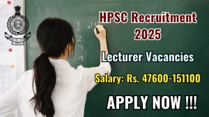 HPSC English Lecturer Recruitment 2025 - Apply Online