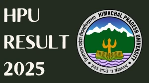 HPU Result 2025 Released at hpuniv.ac.in Direct Link to Download UG Course Result