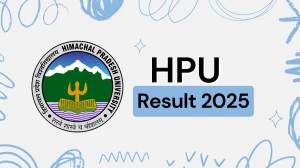 HPU Result 2025 Released at hpuniv.ac.in Direct Link to Download UG Course Result