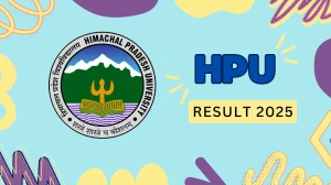 HPU Result 2025 Released at hpuniv.ac.in Direct Link to Download UG Courses Result HPU Result 2025 Released at hpuniv.ac.in Direct Link to Download UG Courses Result