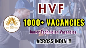 HVF Junior Technician Recruitment 2025: Notification, 1850 Vacancies, Eligibility, and Application Details