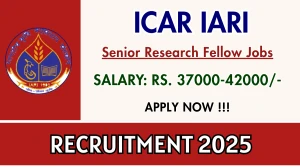 ICAR IARI Senior Research Fellow Recruitment 2025 - Apply Offline ICAR IARI Senior Research Fellow Recruitment 2025 - Apply Offline
