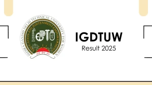 IGDTUW Result 2025 Released at igdtuw.ac.in Direct Link to Download 2nd, 4th, 6th, 8th, 10th Sem Result