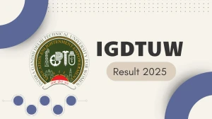 IGDTUW Result 2025 Released at igdtuw.ac.in Direct Link to Download 8th Sem Result