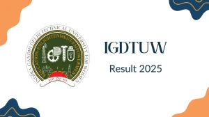 IGDTUW Result 2025 Released at igdtuw.ac.in Direct Link to Download 2nd, 8th, 10th Sem Result