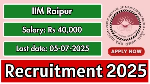 IIM Raipur Project Linked Research Associate Recruitment 2025 - Apply Online IIM Raipur Project Linked Research Associate Recruitment 2025 - Apply Online