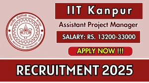 IIT Kanpur Assistant Project Manager Recruitment 2025 - Apply Offline IIT Kanpur Assistant Project Manager Recruitment 2025 - Apply Offline