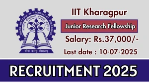 IIT Kharagpur Junior Research Fellowship Recruitment 2025 - Apply Online IIT Kharagpur Junior Research Fellowship Recruitment 2025 - Apply Online