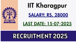 IIT Kharagpur Project Technical Support III Recruitment 2025 - Apply Online IIT Kharagpur Project Technical Support III Recruitment 2025 - Apply Online