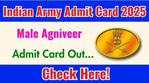 Indian Army Male Agniveer Admit Card 2025 OUT Download Link joinindianarmy.nic.in