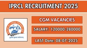 IPRCL Chief General Manager Recruitment 2025 - Apply Offline IPRCL Chief General Manager Recruitment 2025 - Apply Offline