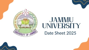 Jammu University Date Sheet 2025 Announced @ coeju.com Details Here Jammu University Date Sheet 2025 Announced @ coeju.com Details Here